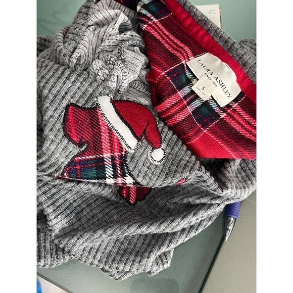 Laura Ashley womens top  Scottie Dog on front - Picture 6 of 8